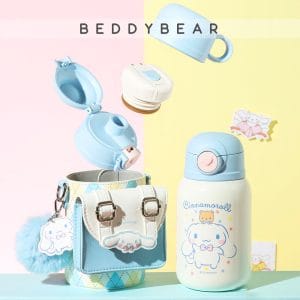 【BEDDYBEAR 杯具熊】星彩大耳狗糯米兒童保溫瓶 316不鏽鋼保溫瓶  兒童水壺 530ml