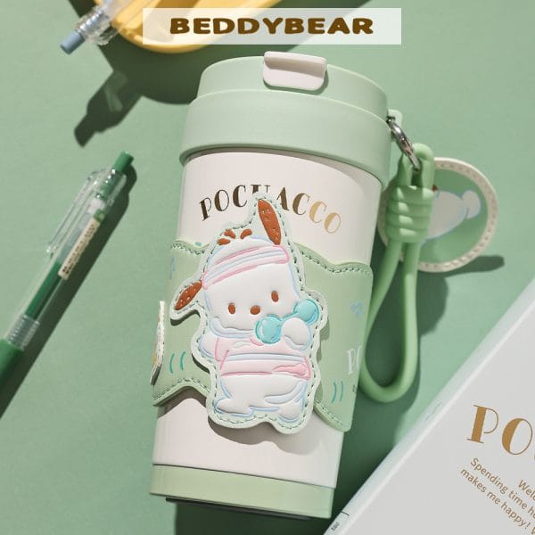 【BEDDYBEAR 杯具熊】帕恰狗輕心陶瓷保溫咖啡杯 316不鏽鋼保溫杯  咖啡隨行杯 500ml：圖片 4