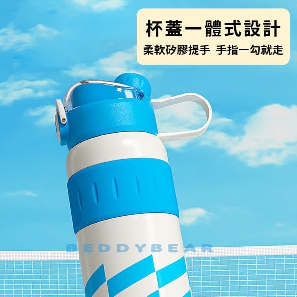 【BEDDYBEAR 杯具熊】哆啦A夢雙飲316不鏽鋼保溫杯  雙飲保溫健身運動水壺 大容量吸管杯 900ml：圖片 5
