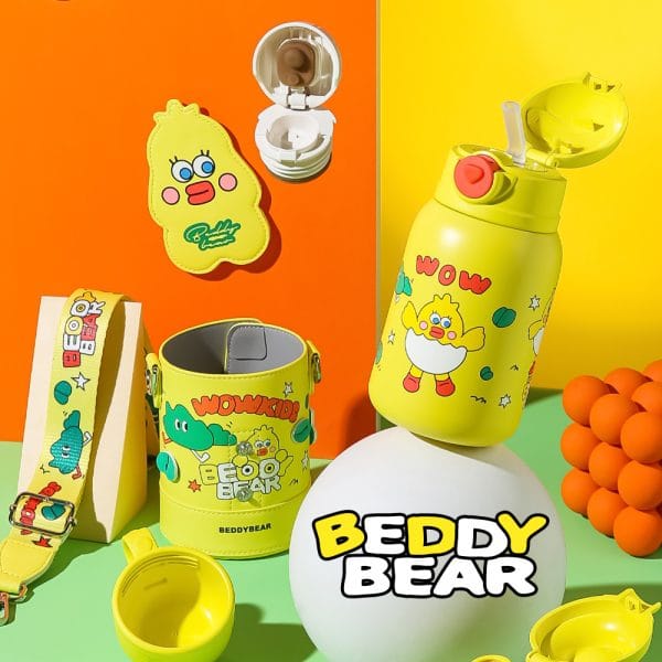 【BEDDYBEAR 杯具熊】WOW•戶外運動系列兒童保溫瓶  316不鏽鋼保溫水壺 兒童水壺 530ml：圖片 2