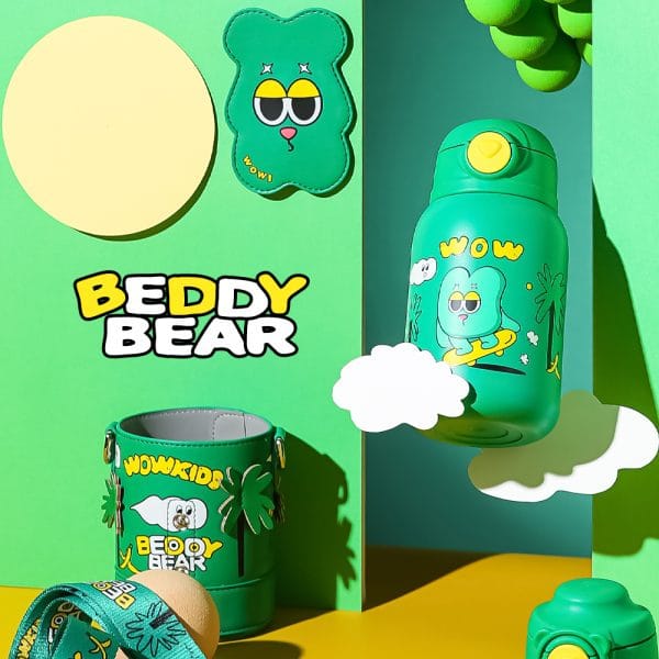 【BEDDYBEAR 杯具熊】WOW•戶外運動系列兒童保溫瓶  316不鏽鋼保溫水壺 兒童水壺 530ml：圖片 5