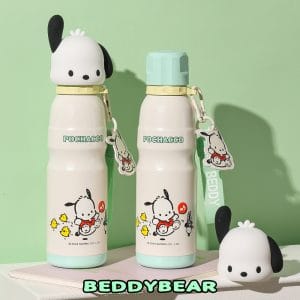 【BEDDYBEAR 杯具熊】帕恰狗運動直飲保溫杯 316不鏽鋼保溫瓶 旋蓋保溫杯 運動水壺 600ml