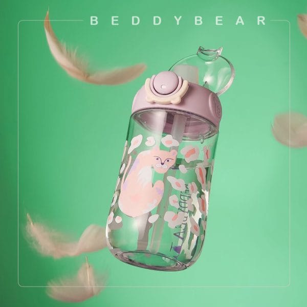 【BEDDYBEAR 杯具熊】夢幻草原系兒童學飲杯 兒童Tritan水壺  學習吸管杯 鴨嘴杯 400ml：圖片 5