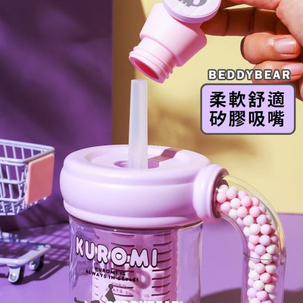 【BEDDYBEAR 杯具熊】海洋球茶水分離杯 TRITAN吸管杯 咖啡杯500ml：圖片 6