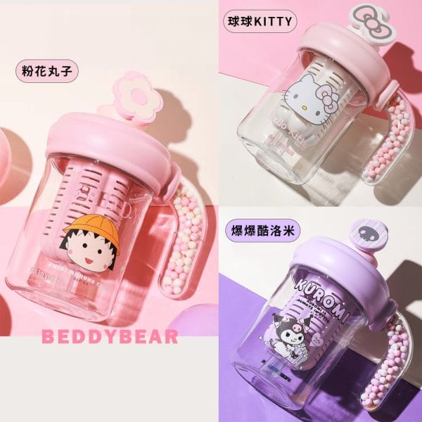 【BEDDYBEAR 杯具熊】海洋球茶水分離杯 TRITAN吸管杯 咖啡杯500ml：圖片 7
