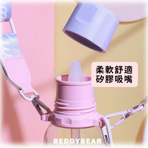 【BEDDYBEAR 杯具熊】夏季Tritan運動水壺  直飲運動杯  旋蓋運動水壺 730ml：圖片 4